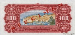 100 Dinara Spécimen YUGOSLAVIA  1963 P.073s UNC-