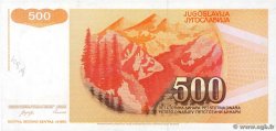 500 Dinara Non émis YUGOSLAVIA  1990 P.106A FDC