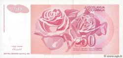 50 Dinara Non émis YOUGOSLAVIE  1991 P.107B NEUF