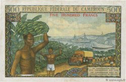 500 Francs CAMEROUN  1962 P.11 TB+