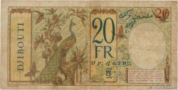 20 Francs DJIBOUTI  1943 P.12A pr.TB