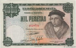 1000 Pesetas ESPAÑA  1946 P.133a MBC+