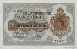 50 Pence FALKLANDINSELN  1974 P.10b fST+