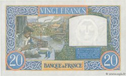20 Francs TRAVAIL ET SCIENCE FRANKREICH  1941 F.12.14 ST
