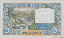 20 Francs TRAVAIL ET SCIENCE FRANCIA  1941 F.12.19 FDC