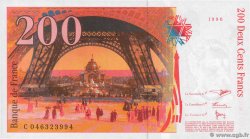 200 Francs EIFFEL FRANCIA  1996 F.75.03b SC+