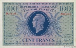 100 Francs MARIANNE FRANCIA  1943 VF.06.01g AU+