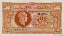 500 Francs MARIANNE fabrication anglaise FRANCIA  1945 VF.11.02 AU