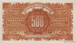 500 Francs MARIANNE fabrication anglaise Numéro spécial FRANCIA  1945 VF.11.02 AU+