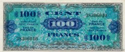 100 Francs DRAPEAU FRANKREICH  1944 VF.20.01 fST