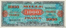 1000 Francs FRANCE FRANCIA  1945 VF.27.01 q.FDC