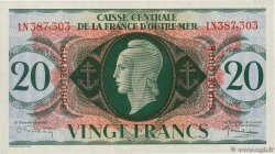 20 Francs GUADELOUPE  1944 P.28a XF+