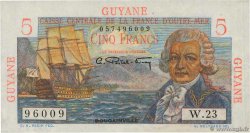 5 Francs Bougainville GUYANE  1946 P.19a NEUF