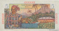 5 Francs Bougainville FRENCH GUIANA  1946 P.19a FDC