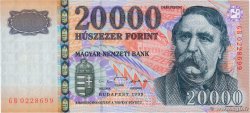 20000 Forint UNGHERIA  1999 P.184a FDC