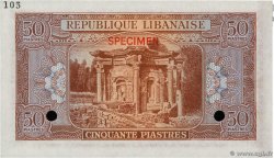 50 Piastres Essai LIBANO  1950 P.043cts q.FDC