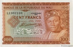 100 Francs MALI  1960 P.07a VZ+