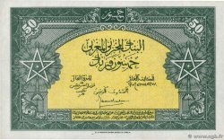50 Francs MOROCCO  1944 P.26b AU
