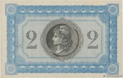 2 Francs MARTINIQUE  1915 P.11 AU