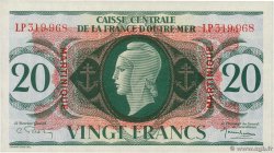 20 Francs MARTINIQUE  1944 P.24 fST