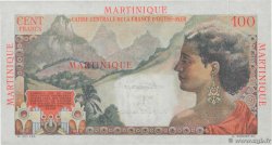 1 NF sur 100 Francs La Bourdonnais MARTINIQUE  1960 P.37 fST+