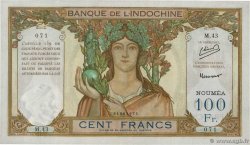 100 Francs NOUVELLE CALÉDONIE  1953 P.42c EBC