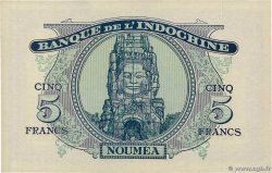 5 Francs NOUVELLE CALÉDONIE  1944 P.48 AU