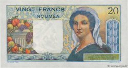 20 Francs NOUVELLE CALÉDONIE  1954 P.50b UNC-