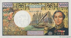 5000 Francs NOUVELLE CALÉDONIE Nouméa 1971 P.65a q.FDC