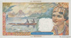 1000 Francs Union Française REUNION ISLAND  1946 P.47a XF+