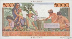5000 Francs Schoelcher ISOLA RIUNIONE  1946 P.50a AU+