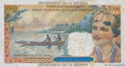 20 NF sur 1000 Francs Union Française REUNION INSEL  1967 P.55a fST