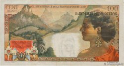 2 NF sur 100 Francs La Bourdonnais SAINT-PIERRE UND MIQUELON  1960 P.32 fSS