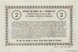 2 Francs SENEGAL  1917 P.03b fST