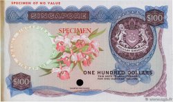 100 Dollars Essai SINGAPUR  1967 P.06s SC