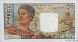20 Francs TAHITI  1963 P.21c fST+