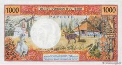 1000 Francs TAHITI  1985 P.27d FDC