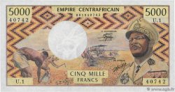 5000 Francs ZENTRALAFRIKANISCHE REPUBLIK  1979 P.07