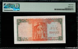 5 Rupees CEYLAN  1954 P.054 pr.NEUF
