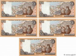 1 Pound Consécutifs CYPRUS  2001 P.60c UNC