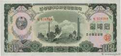 100 Won NORTH KOREA  1959 P.17 AU+