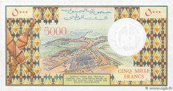 5000 Francs DJIBUTI  1988 P.38b q.FDC