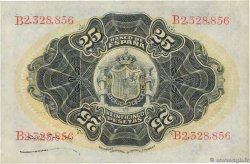 25 Pesetas SPAGNA  1906 P.057a BB