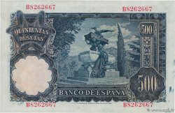 500 Pesetas SPAIN  1951 P.142a AU-