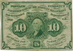 10 Cents VEREINIGTE STAATEN VON AMERIKA  1862 P.098c VZ