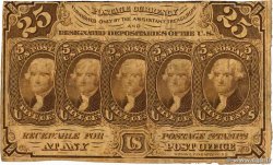 25 Cents UNITED STATES OF AMERICA  1862 P.099c F