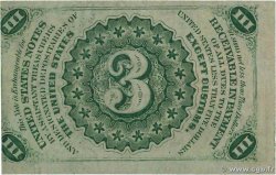 3 Cents ESTADOS UNIDOS DE AMÉRICA  1863 P.105b SC+