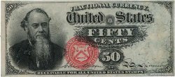 50 Cents UNITED STATES OF AMERICA  1863 P.120 VF+