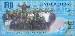 7 Dollars Commémoratif FIGI  2016 P.120s FDC