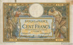 100 Francs LUC OLIVIER MERSON avec LOM FRANCIA  1909 F.22.02 RC